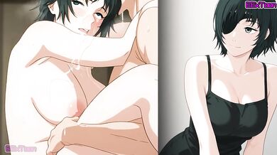 Chainsaw Man hentai anime - big tits Himeno blow job by eextoon