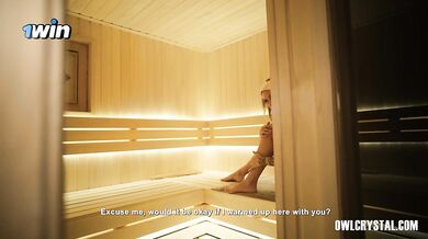 Met a beauty by accident in a public sauna and cheated on my wife — lots of dirty talk