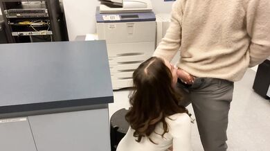 Secretary fucks boss at office Christmas party
