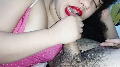 The best handjob blowjob in porn,she has a talent for giving oral sex and handjob????