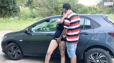 HOT PAWG fucks Uber in abandoned place, she said it was hurting