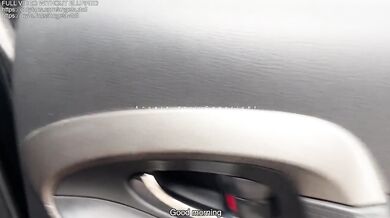 STRANGER CHALLENGE - I get fucked by an UBER driver and swallow everything from his condom
