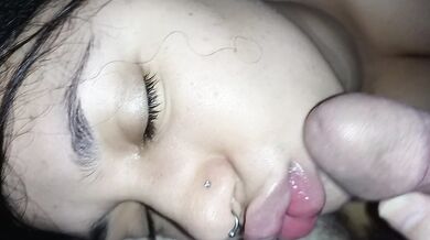 Cum face,pov handjob face,creampie in big lips,cum in mouth????????????