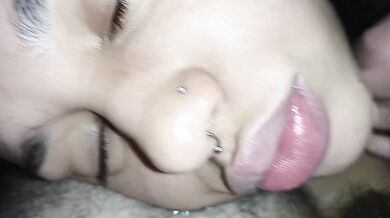 Cum face,pov handjob face,creampie in big lips,cum in mouth????????????