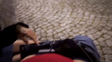 WE FINISHED OUR TINDER DATE WITH SEX IN THE PUBLIC PARK