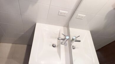 Sex in the bathroom at a party