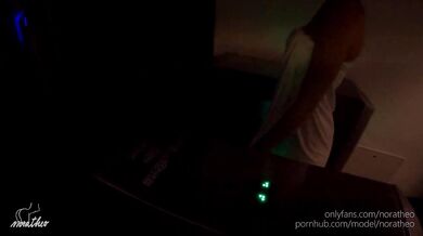 Risky Fucking in Public Sauna and Pool