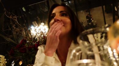 I Made My Horny Wife Squirt In A Restaurant