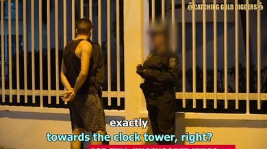 Big Ass Colombian Police Officer Gets Picked Up And Fucked Back Home