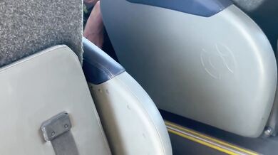Yes im masturbating in the Bus what is the problem? REAL PUBLIC