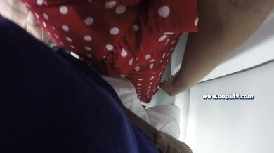 Touched his Cock in Public Train to see his Reaction and he Liked!