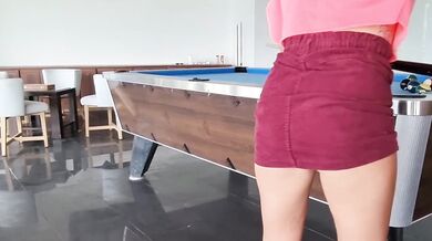 I control her pussy in public with a lovense lush - she moans and is embarassed