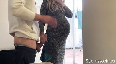 Publick Dick Flashing. I pull out my dick in front of a young pregnant neighbour and she made me cum