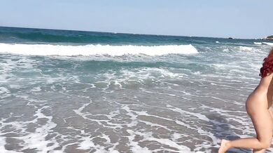 Stranger Fucks Me on a Nude Beach After I Blow Him — Real Voyeur Caught Jerking Off Watching Us
