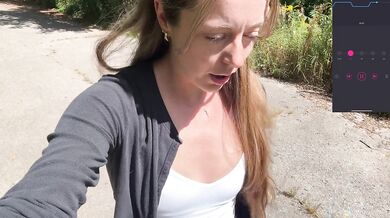 A Walk In The Woods Never Felt SO Good! | Public Orgasm | Almost Caught!