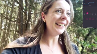 A Walk In The Woods Never Felt SO Good! | Public Orgasm | Almost Caught!