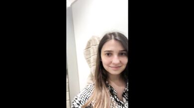 Dressing off and masturbating in crowdy clothes store!