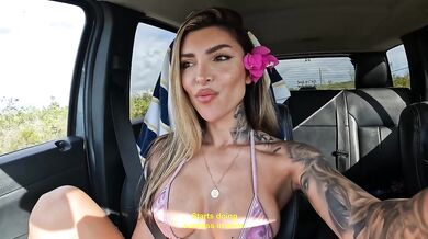 ITALIAN FUCK IN THE BAHAMAS - Tami Tsunami fucks old classmate met on vacation