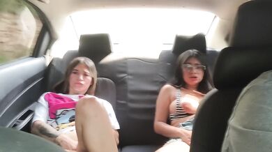 I ask my friends to have sex in my car