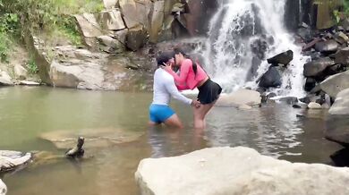 Colombian with a big ass ends up fucking with her best friend on a bike ride.