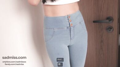 "ONLY TOUCHING OKAY?!" Innocent Chinese Girl's First White Cock – She Thinks She's in Control... Until He Owns Her Completely