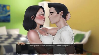 The Necromancer Arise #39: Athletic stepsister gives a hot blowjob