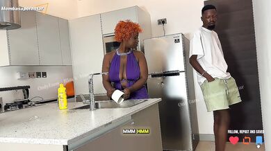 MY FIRST TIME SEX WITH STEPMOM EP02(BlackMinaj Breaks Her No Sex Rule & Has Multiple Orgasm On Stepson)