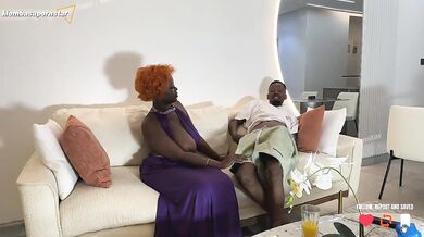 MY FIRST TIME SEX WITH STEPMOM EP02(BlackMinaj Breaks Her No Sex Rule & Has Multiple Orgasm On Stepson)