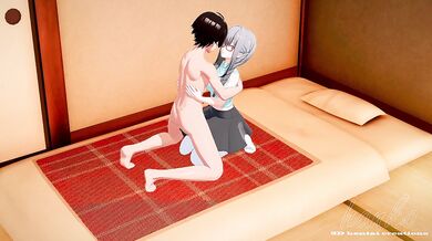 passionate sex until she gets tired and piledrive