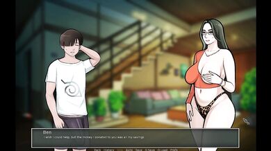 He Saw His Best Friend's Mom Using Dildo, and She Let Him Suck Her Tits(18+) - Konoha Milfs Gameplay