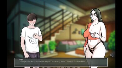 He Saw His Best Friend's Mom Using Dildo, and She Let Him Suck Her Tits(18+) - Konoha Milfs Gameplay