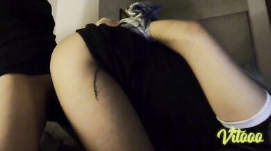 She sits so hard it makes my cock explode