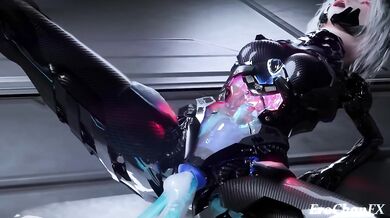 your fuckbot 2B loves to get filled up with cum