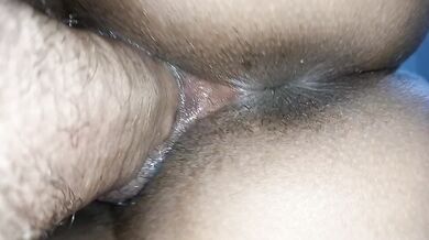 A close-up of a fuck pussy on a dick, what a delight to see the dick so close inside my pussy