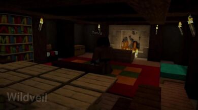 Minecraft porn animation dark hair beauty gets fucked