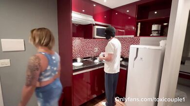 Punished with Stinky Face Farts for Sloppy Dishwashing - Fart Fetish Domination