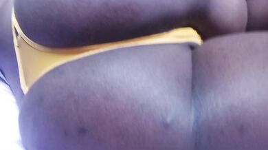 EBONY MASTERBATE BEFORE PULL PANTIES ORGASM