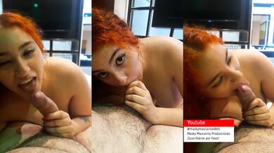 Emilia Rose chupa su primera verga del año 2026