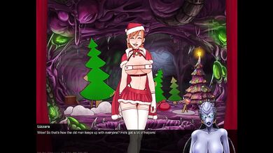 Sarah tied herself up to become a gift for the Zergling