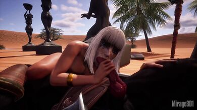 Egyptian beauty got fucked in every hole and was given a creampie