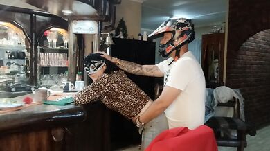 Fucking the motocross guy at the local bar