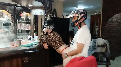 Fucking the motocross guy at the local bar