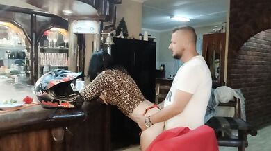 Fucking the motocross guy at the local bar