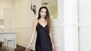 4K Trying on slutty mini dresses