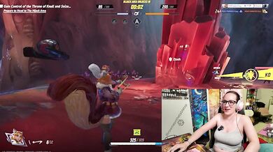Squirrel Girl Vs Venom: Gamer MILF Takes HUGE Venom Dildo