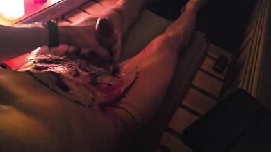 I get really horny from the hot wax and cum loudly.