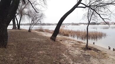 Ukraine, Kyiv, today the war is not heard