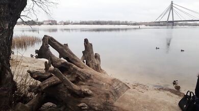 Ukraine, Kyiv, today the war is not heard
