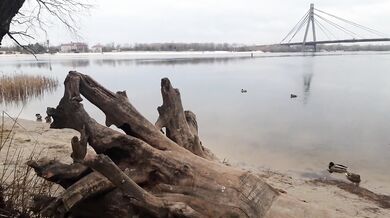 Ukraine, Kyiv, today the war is not heard