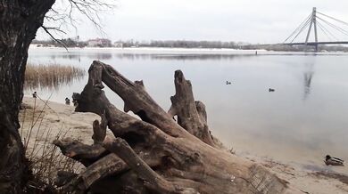 Ukraine, Kyiv, today the war is not heard